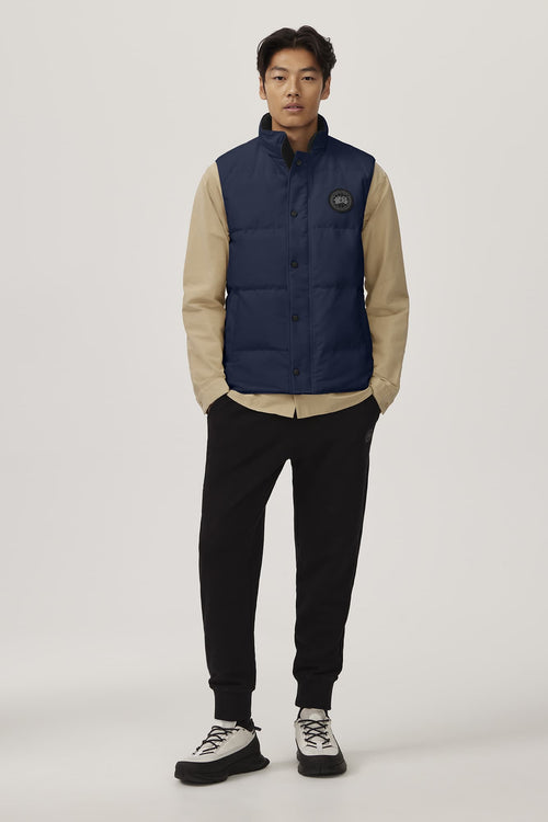 Gilet Garson Canada Goose Bleu Marine Black Label – Canada Goose | Luxery Shop