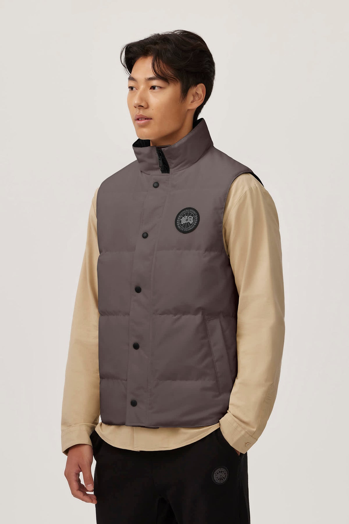 Gilet Garson Canada Goose Gris Black Label – Canada Goose | Luxery Shop