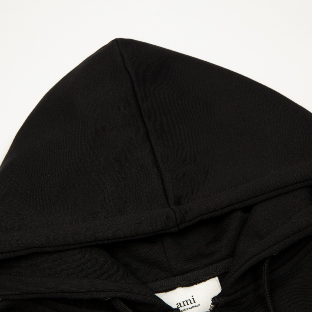 Veste Ami Paris Blanc Cœur Noir — image 3