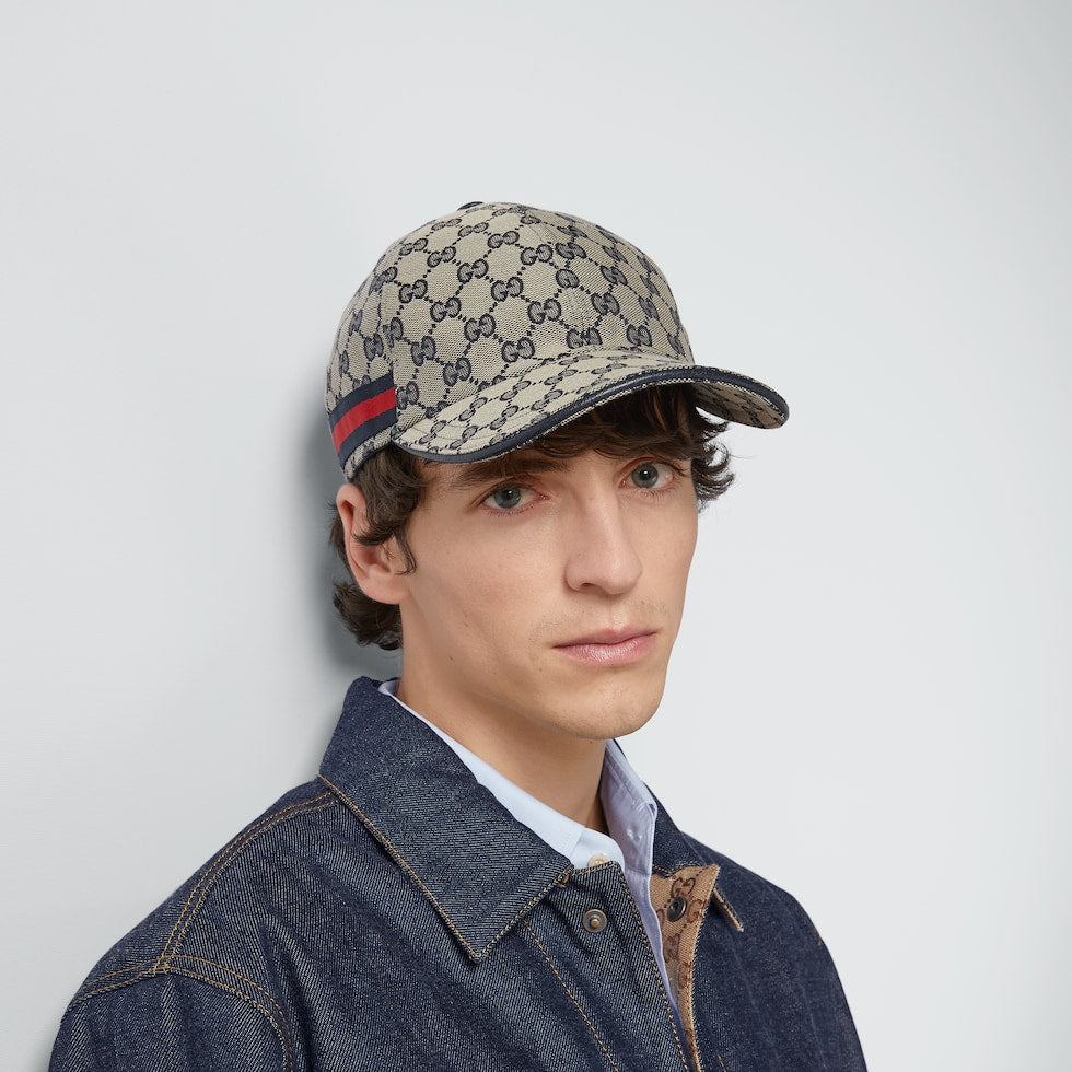 CASQUETTE EN TOILE ORIGINAL GG AVEC BANDE WEB — image 3
