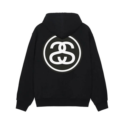Stussy SS-Link Zip Hoodie Black — image 2