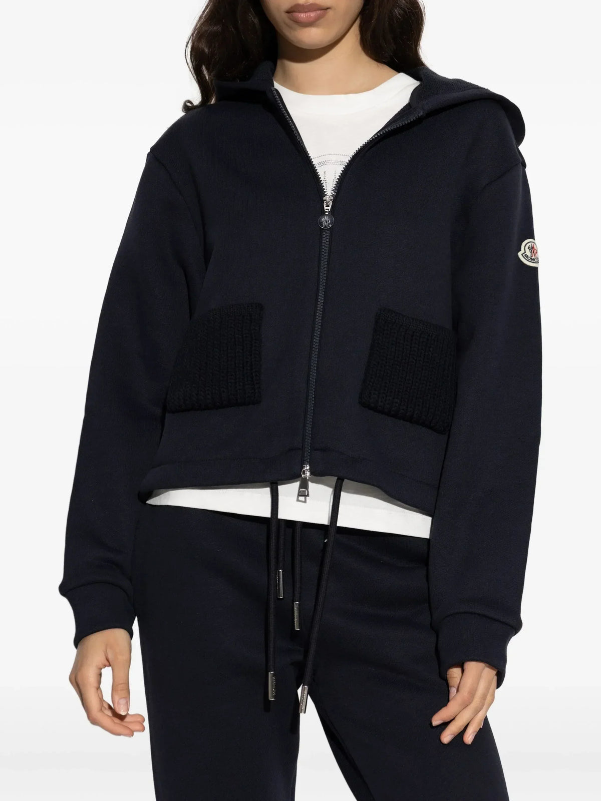 Moncler hoodie à poche en maille – photo 2