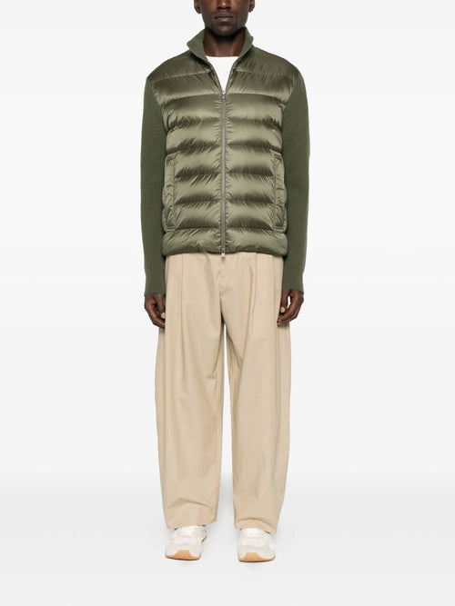 Moncler cardigan zippé à design matelassé – photo 1