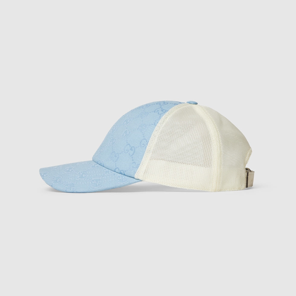 CASQUETTE EN TOILE ORIGINAL GG BLEU BLANC — image 2