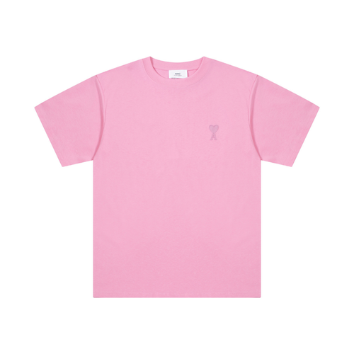 T-shirt Ami Paris Rose Coeur Rose Little — image 1