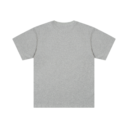 T-shirt Ami Paris Gris Cœur Rouge — image 2