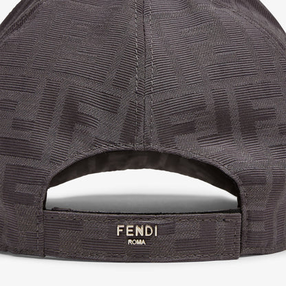 Casquette de baseball en tissu jacquard FF gris — image 2