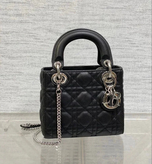 Sac Dior Lady Noir Finition Argent — image 1