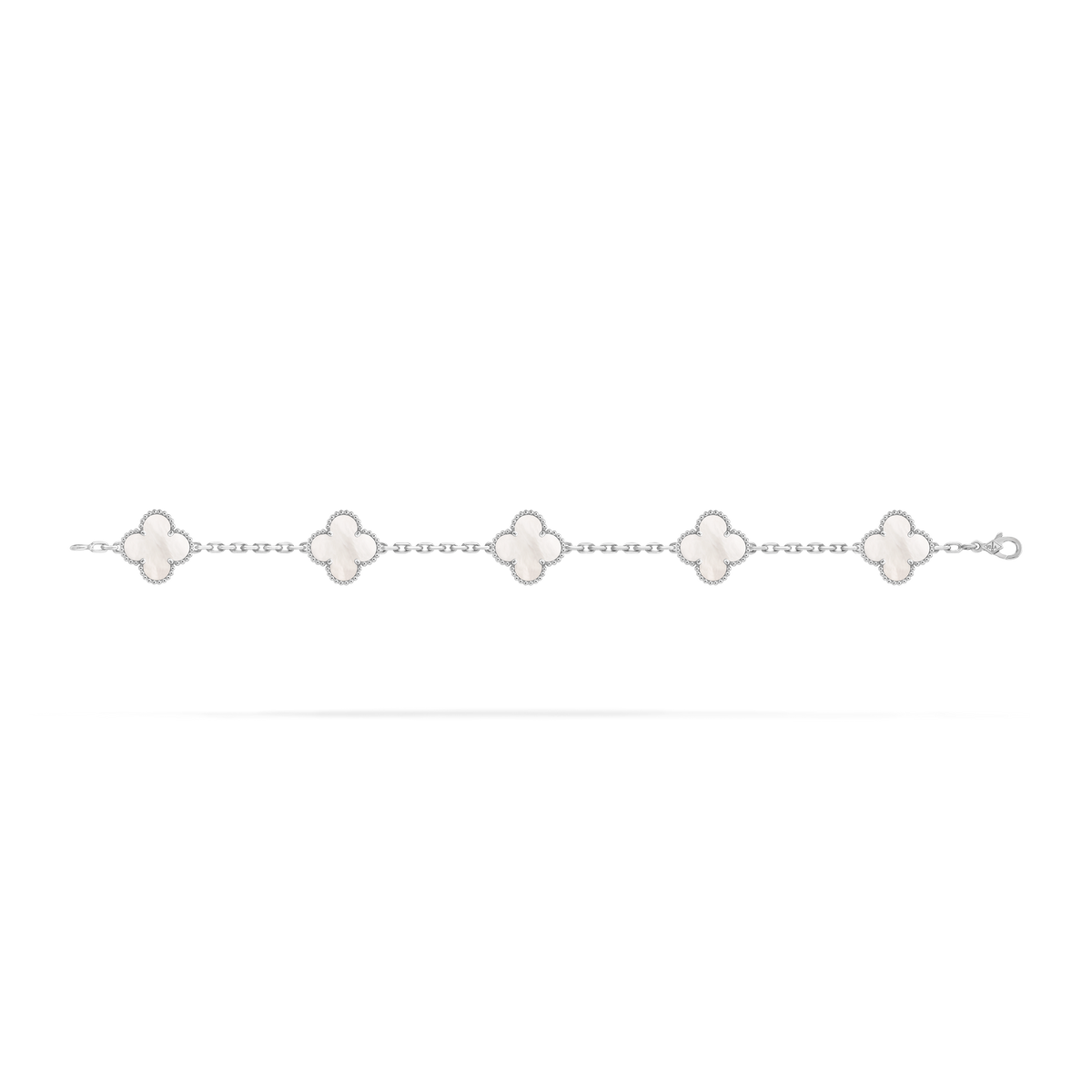 Van Cleef Vintage Alhambra 5 motifs Nacre — image 3