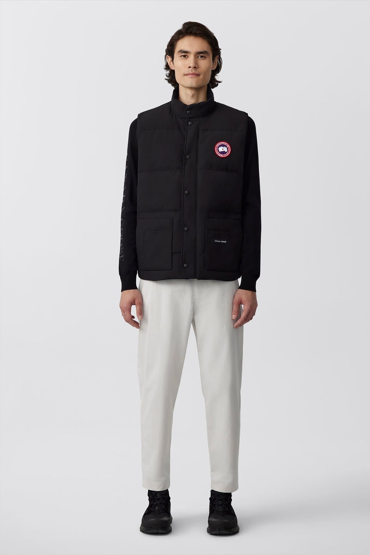 Gilet Freestyle Crew Canada Goose Noir – Canada Goose | Luxery Shop