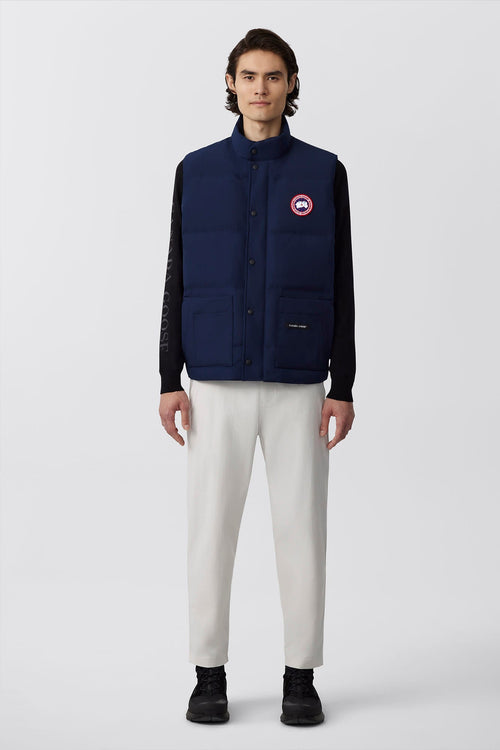 Gilet Freestyle Crew Canada Goose Bleu Marine – Canada Goose | Luxery Shop