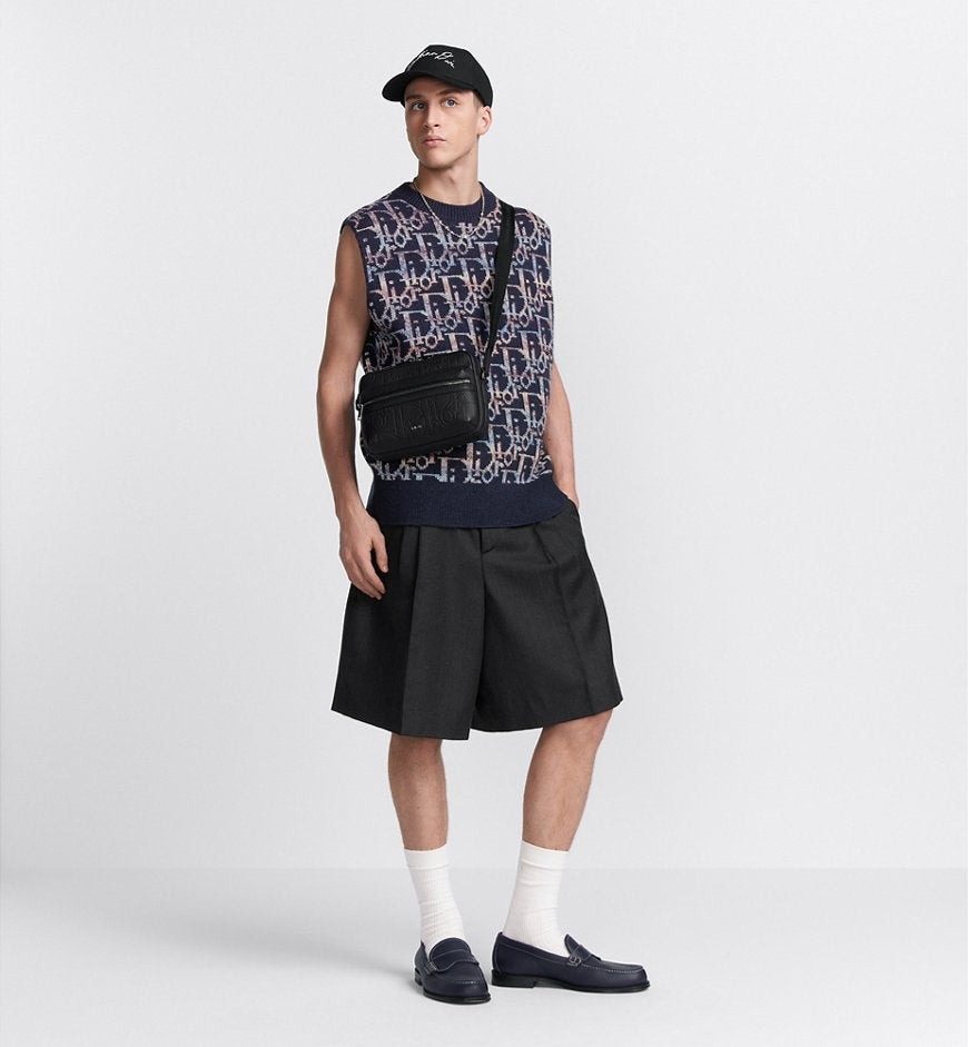 Sac Messenger zippé Rider 2.0 Cuir Dior — image 4