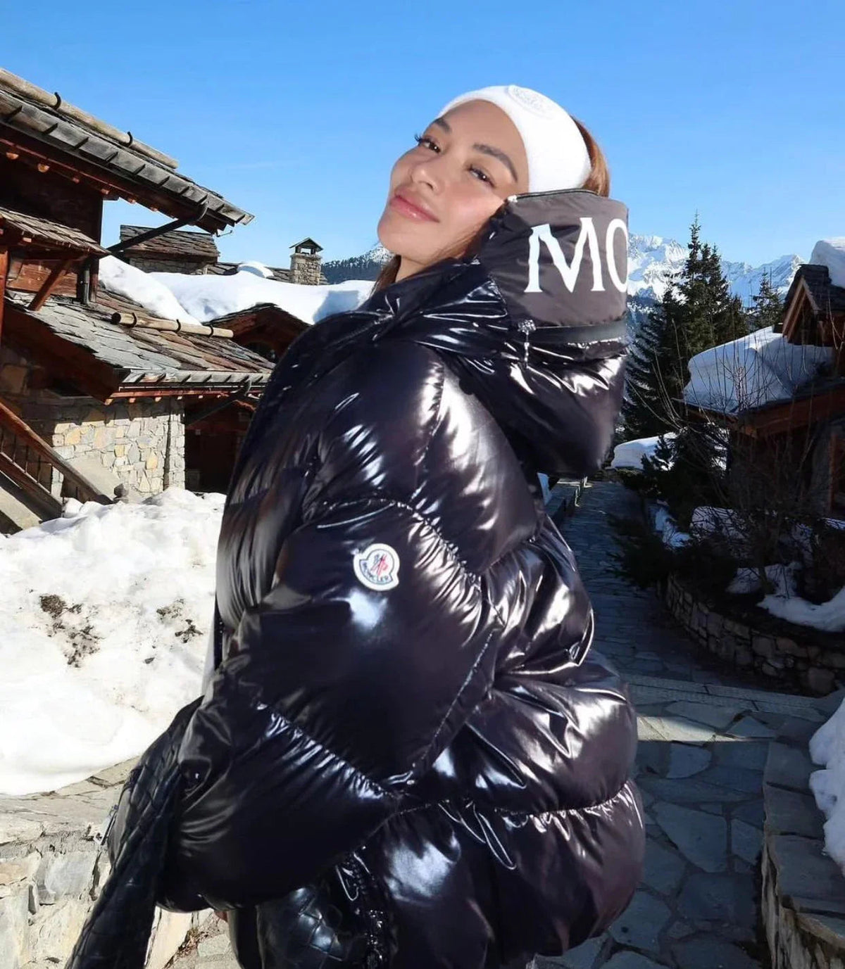 Doudoune à Capuche Moncler Huppe – photo 2