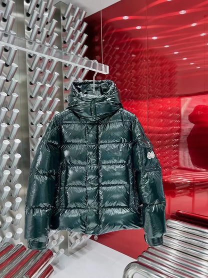 Moncler Maya 70e anniversaire édition spéciale Vert Foncé Brillant – photo 1