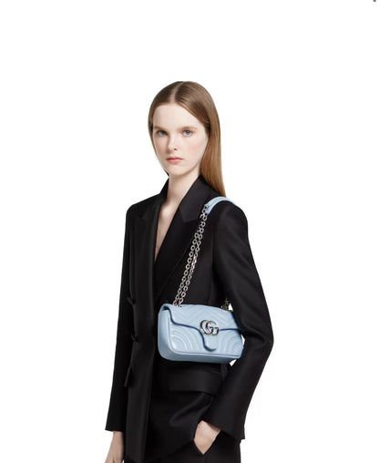 Sac à épaule GG Marmont petit format — image 3