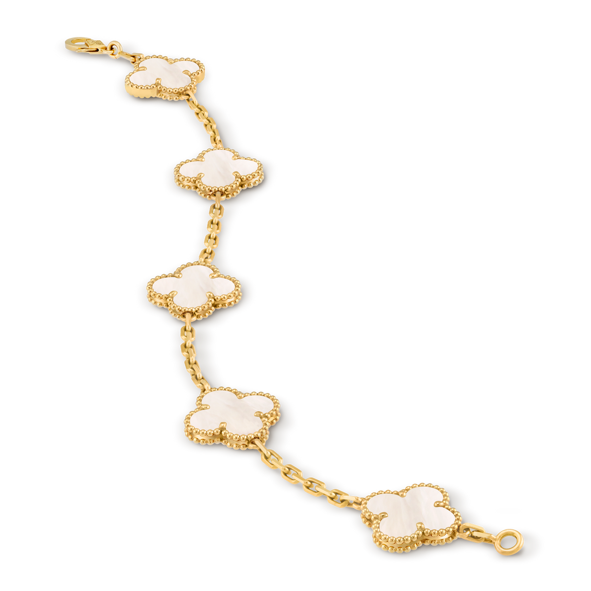 Van Cleef Vintage Alhambra 5 motifs Nacre — image 2
