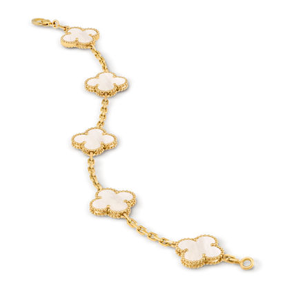Van Cleef Vintage Alhambra 5 motifs Nacre — image 2