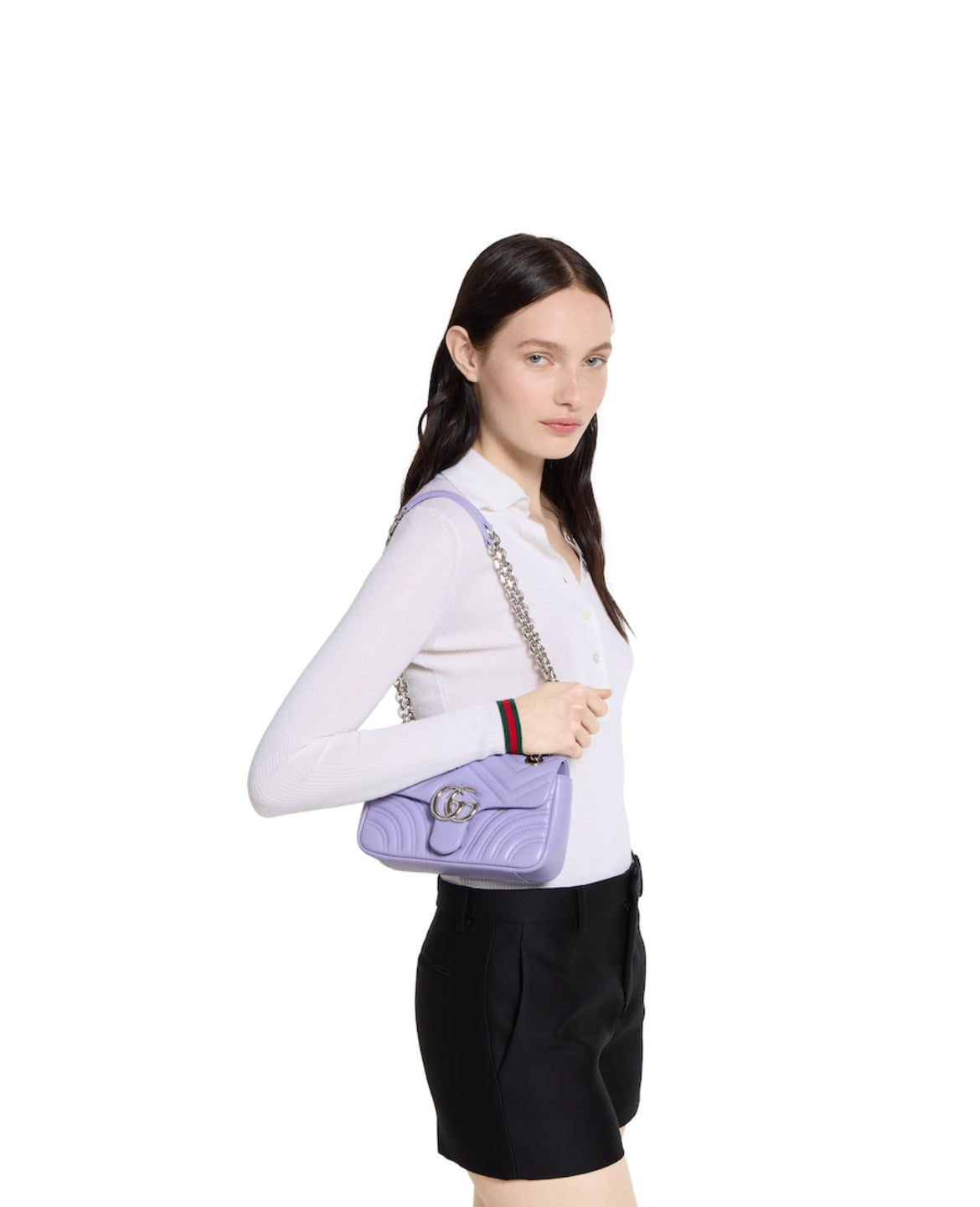 Sac à épaule GG Marmont petit format — image 3