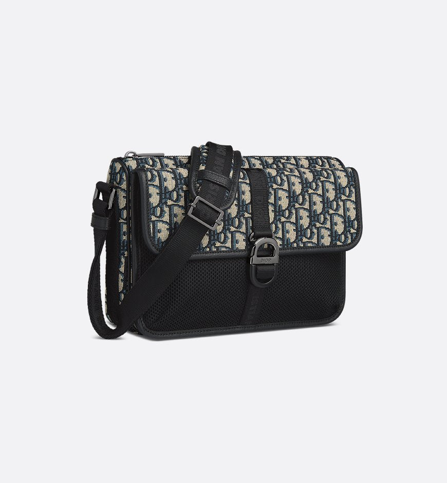 Sac bandoulière Dior 8 Noir et Beige — image 4