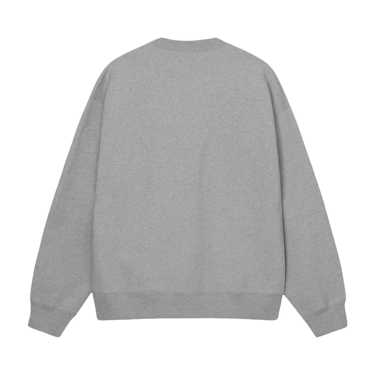 Stussy x Nike Fleece Crew Dark Grey Heather — image 2