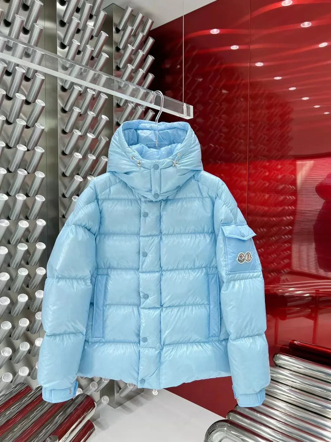 Moncler Maya 70e anniversaire édition spéciale Bleu Claire – photo 1