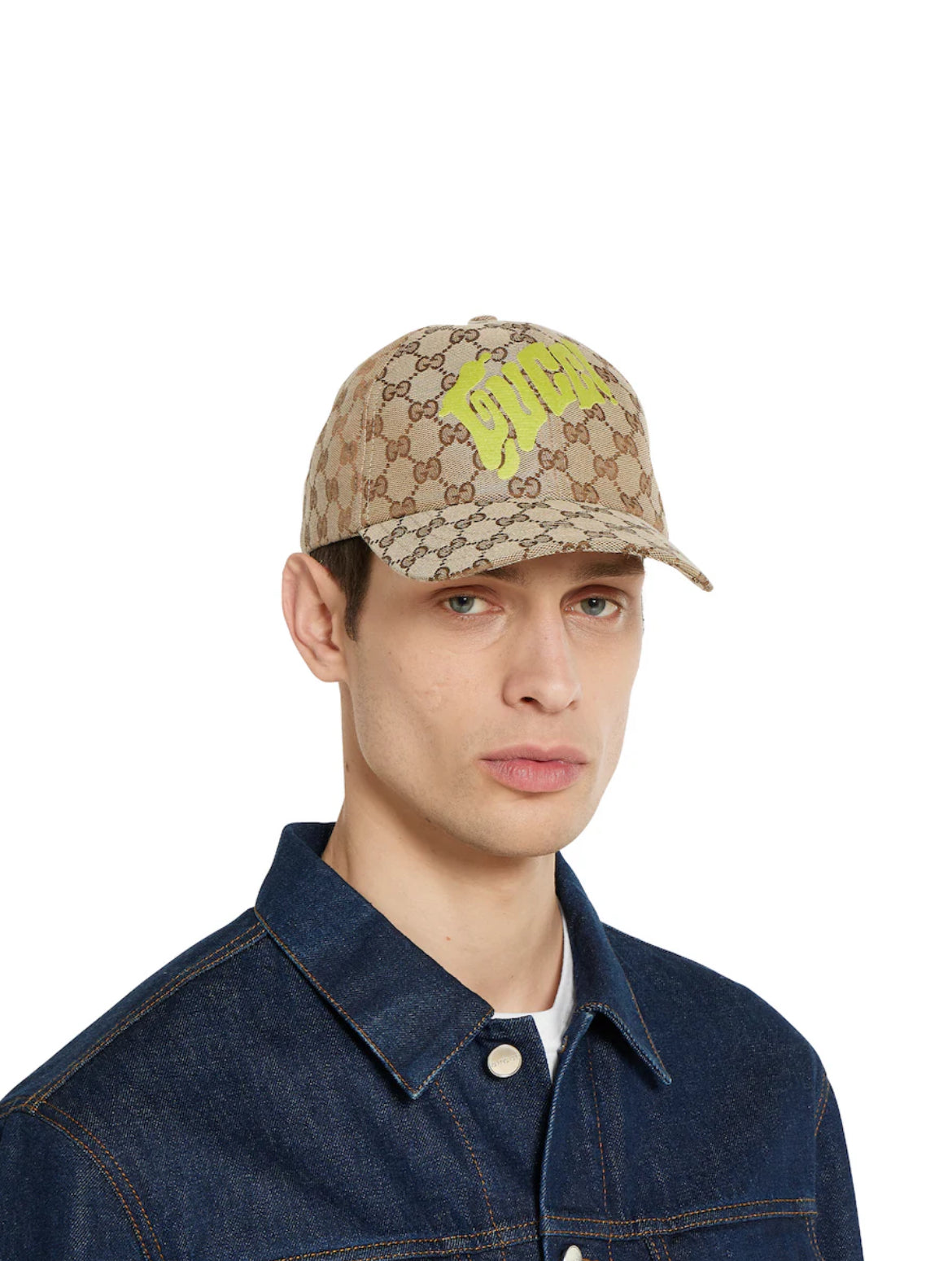 Casquette de baseball en toile GG avec imprimé — image 3