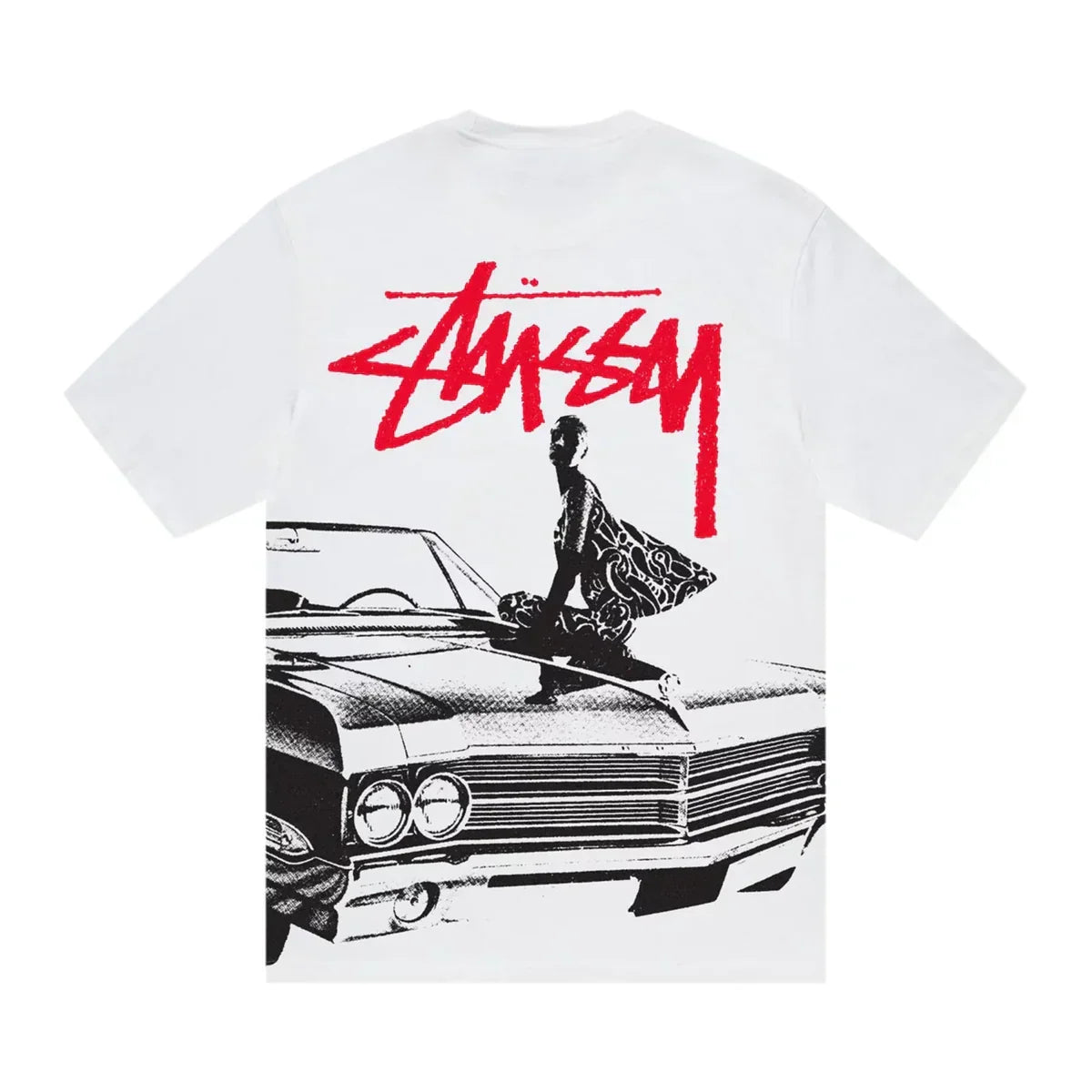 Stussy Beat Crazy Tee White — image 1