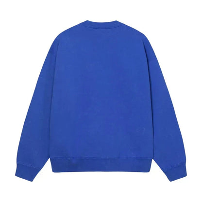 Stussy x Nike Fleece Crew Blue — image 2