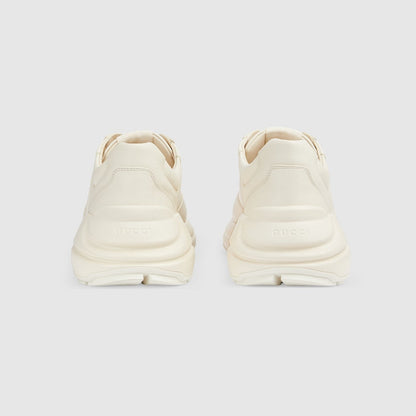 Baskets En Cuir Rhyton Avec Logo Gucci Pour Homme - Luxery Shop