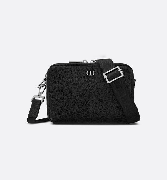 Pochette zippée à bandoulière CD Icon Dior — image 1