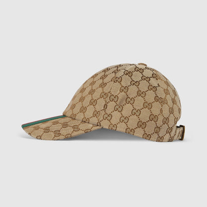 CASQUETTE DE BASE-BALL EN TOILE GG D'ORIGINE Beige — image 2