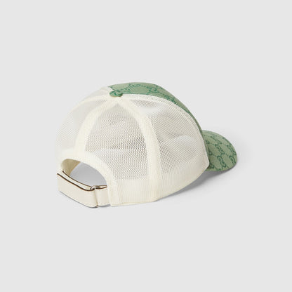 CASQUETTE EN TOILE ORIGINAL GG VERT BLANC — image 4