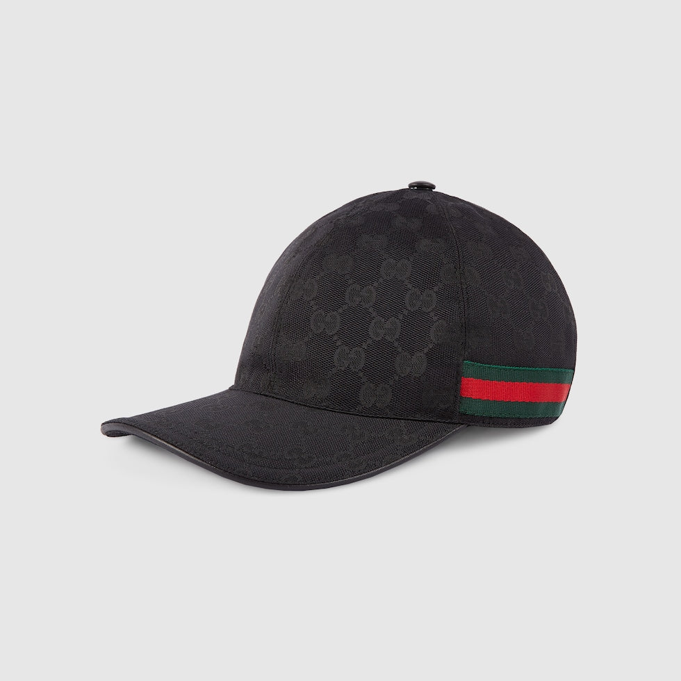 CASQUETTE DE BASE-BALL AVEC DÉTAIL BANDE WEB Noir — image 1
