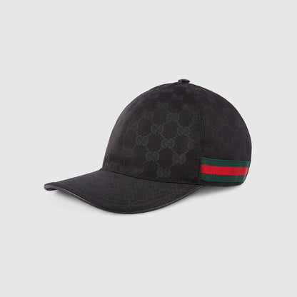 CASQUETTE DE BASE-BALL AVEC DÉTAIL BANDE WEB Noir — image 1