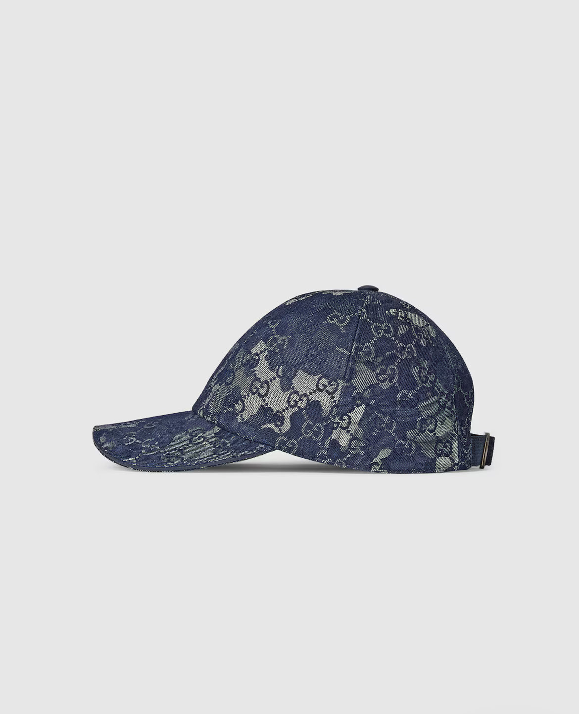 Casquette en denim GG avec détail bande Web — image 2