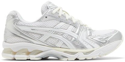 Chaussures JJJJound x ASICS Gel Kayano 14 Silver White – Luxery Shop