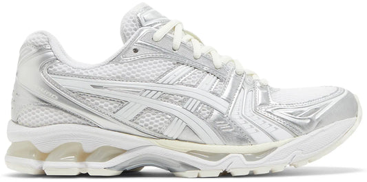 Chaussures JJJJound x ASICS Gel Kayano 14 Silver White – Luxery Shop