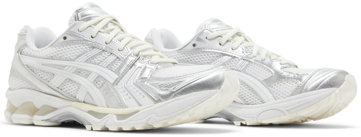 Chaussures JJJJound x ASICS Gel Kayano 14 Silver White – Luxery Shop