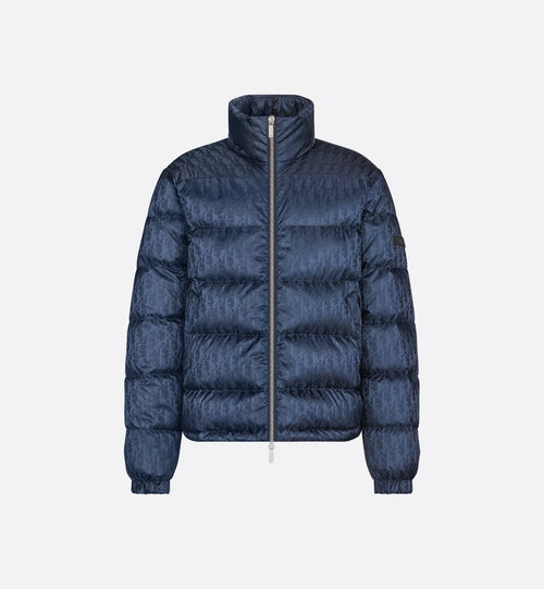 Doudoune Dior Oblique bleu marine - Luxery Shop
