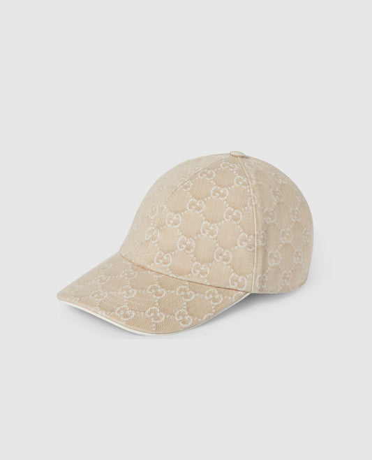 Casquette en denim GG avec détail Mors — image 1
