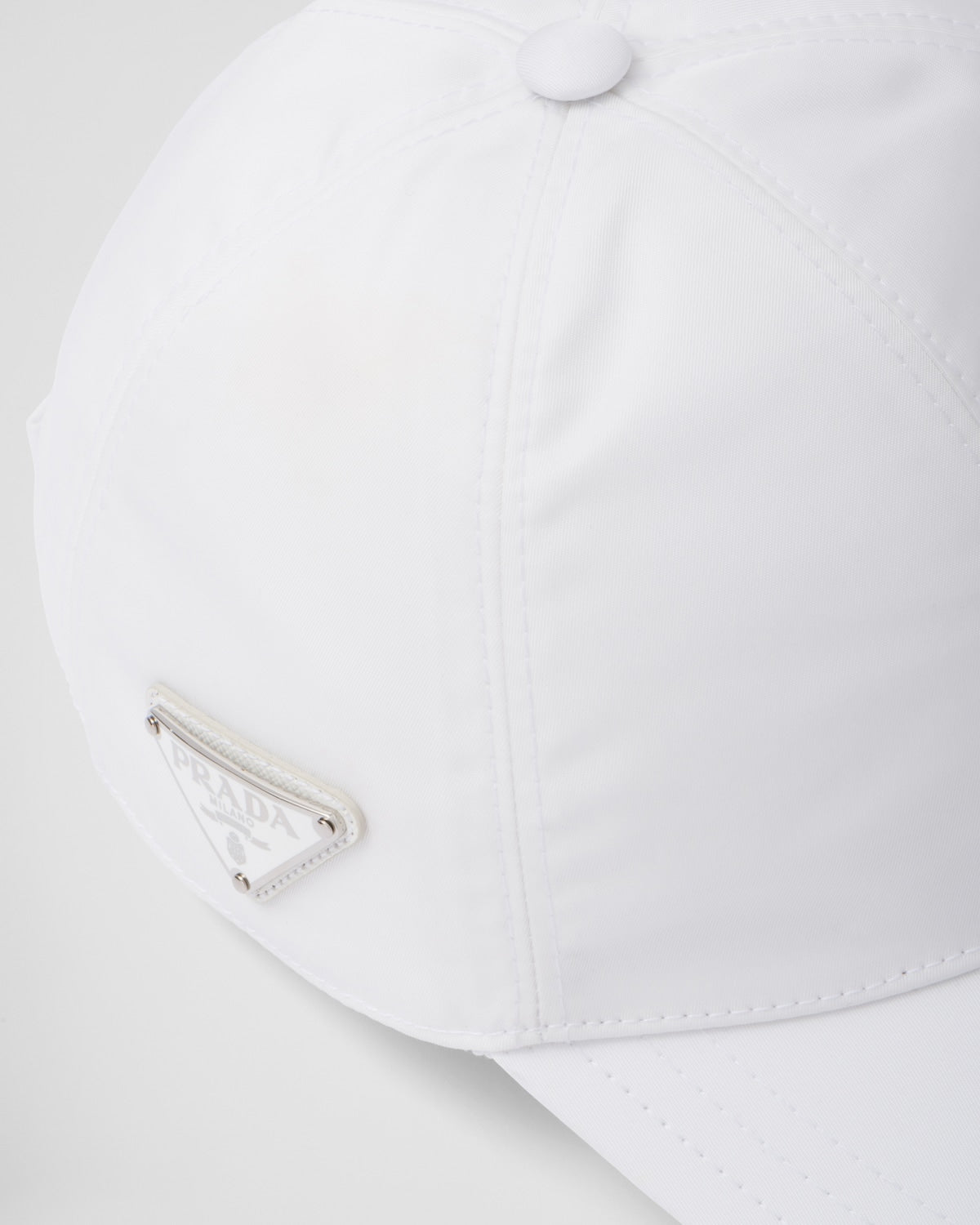 Casquette de baseball en Re-Nylon Blanc — image 4
