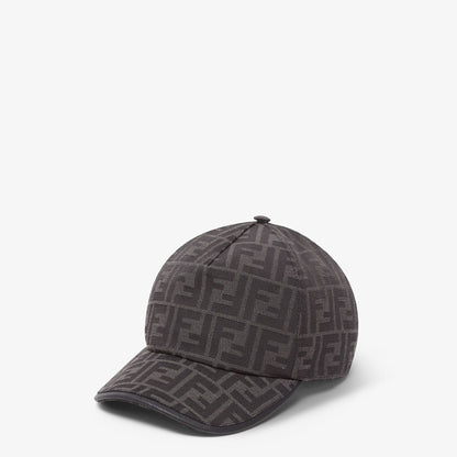 Casquette de baseball en jacquard FF gris — image 1
