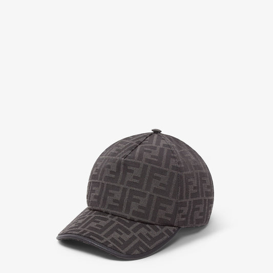 Casquette de baseball en jacquard FF gris — image 1