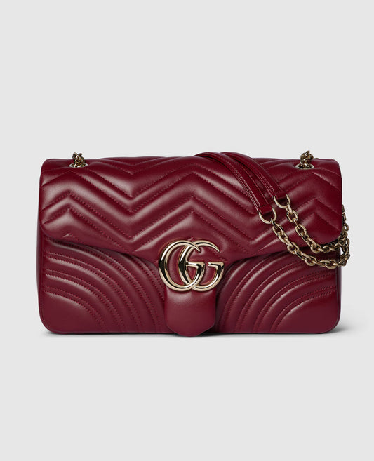 Sac à épaule grand format à motif GG Marmont — image 1