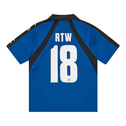 Corteiz Alcatraz Football Jersey Blue — image 2