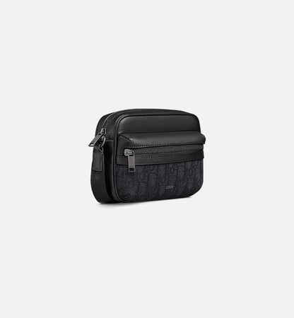 Mini sac Messenger zippé Rider 2.0 Noir Dior — image 3