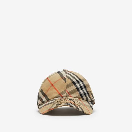 Casquette de baseball en sergé Check EKD — image 1