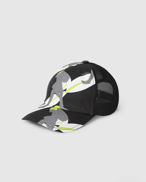 Casquette en toile de coton imprimée — image 1