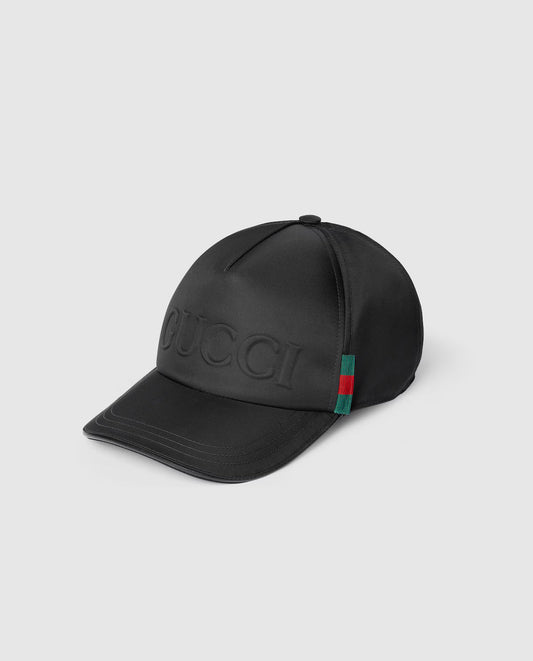 Casquette de baseball en nylon avec logo Gucci — image 1