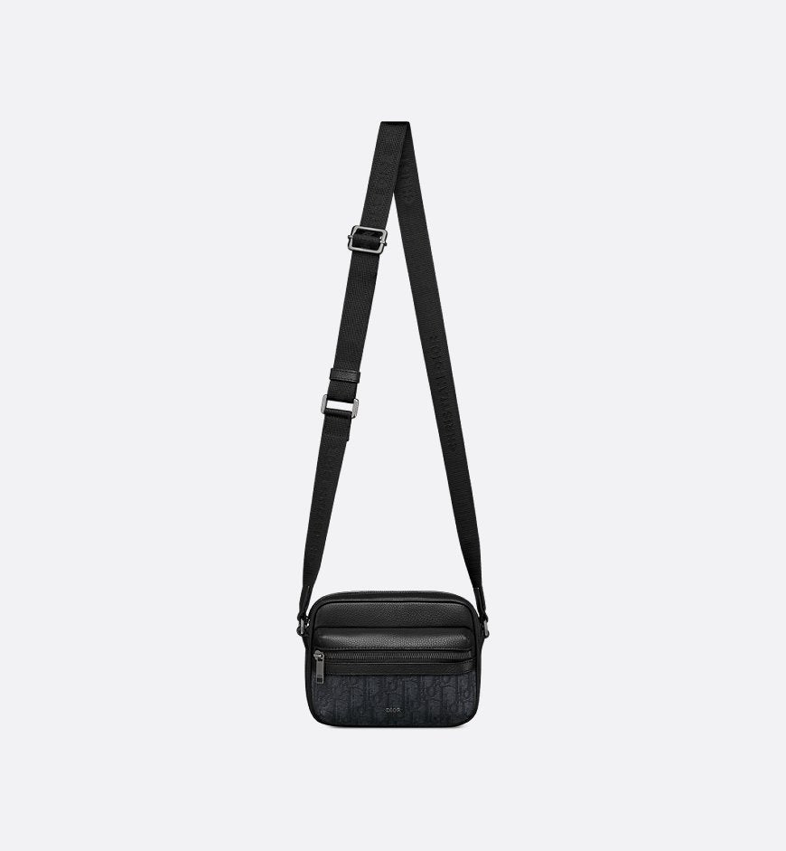 Mini sac Messenger zippé Rider 2.0 Noir Dior — image 5